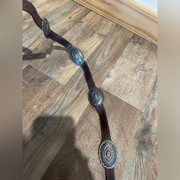 Another line inc western boho cowgirl rodeo antiqued medallion brown belt buckle - Picture 6 of 6